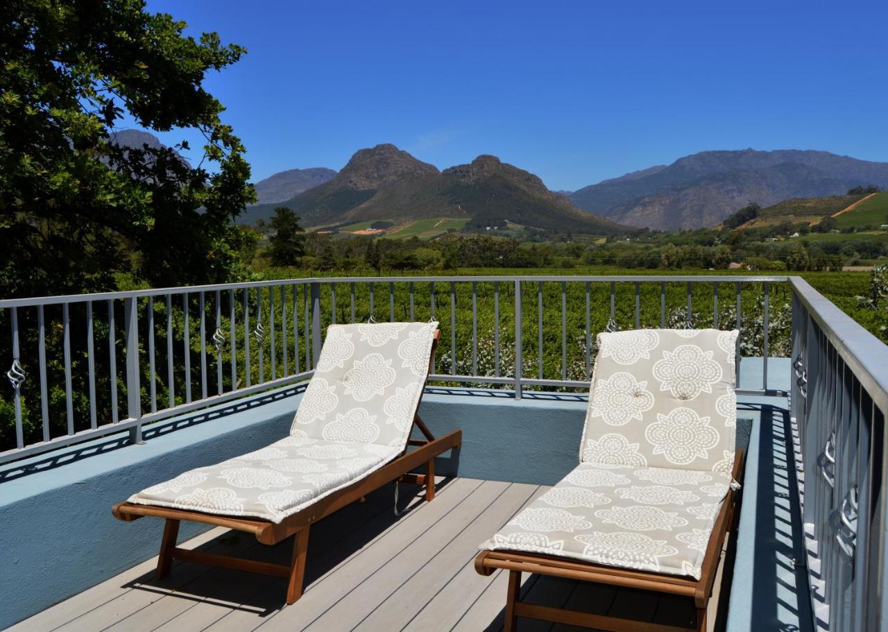 1AA Wilhelmina Luxury Suites Franschhoek Exterior foto